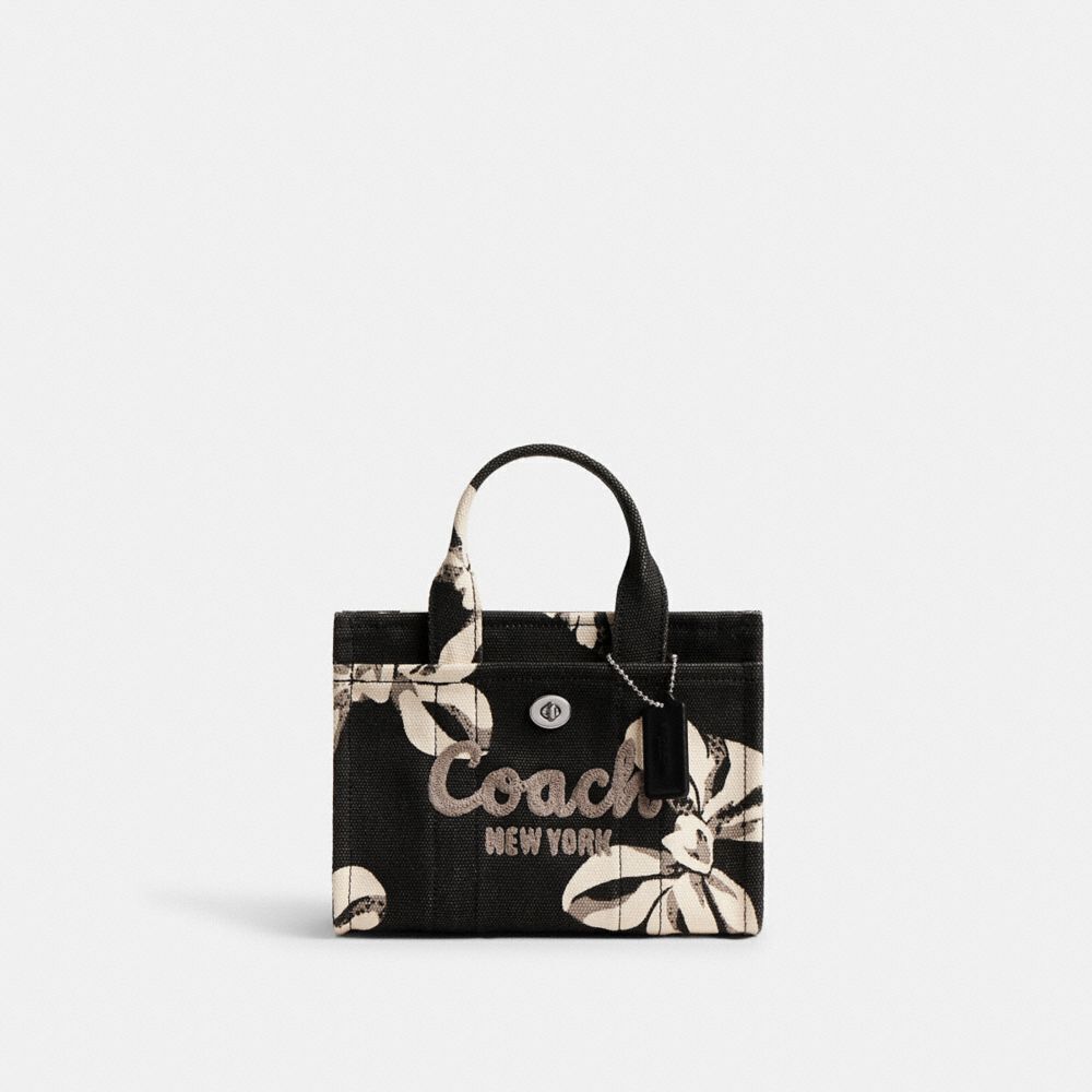 Coach Cargo Tote Bag 20 With Bow Print